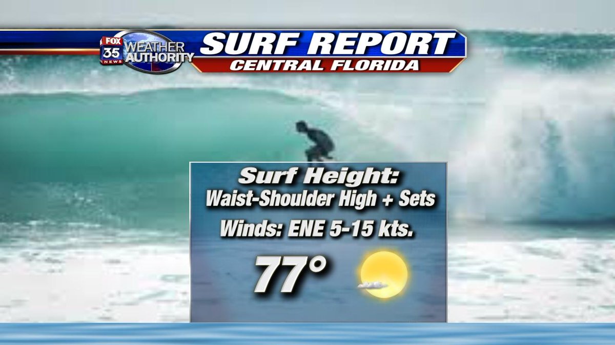 SURFS_UP_FL's tweet image. Not perfection today, but we've got some lumps to play on...here's the lastest! #fox35 #gdo #surfordie