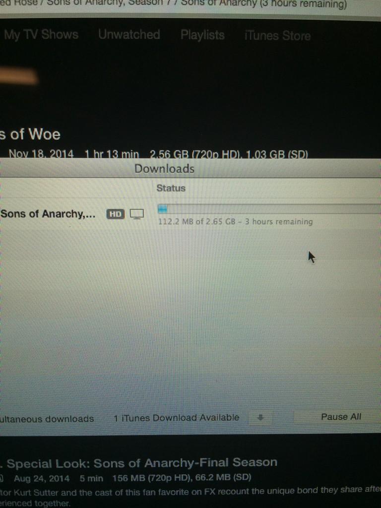Awood45's tweet photo. You think last nights episode of sons finishes downloading before my flight haha?! #littleEngine #thatcould http://t.co/R7acZGv0w7