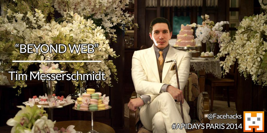 Facehacks's tweet photo. RT @SeraAndroid: Here are the slides of my prez “Expanding APIs beyond the Web” at #APIDays http://t.co/qoS4RZIIde http://t.co/Dr7a1JKycU