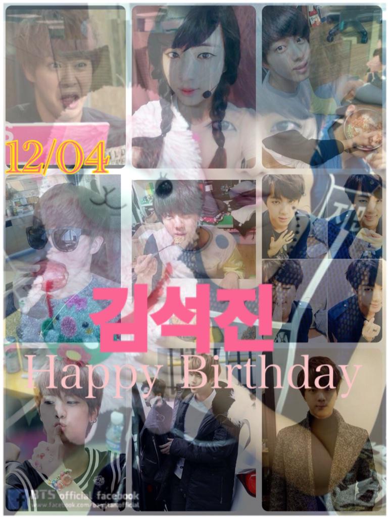 5273Fu's tweet photo. #BTSJINDAY
#HappyBTSJINDay
#๊น์์ง
#PinkJINDay
#ใญใ ใฝใฏใฎๆฅ
#PinkPrinceJINDay
#JIN์์ผ
#happyjinday http://t.co/4mFquAiwUO