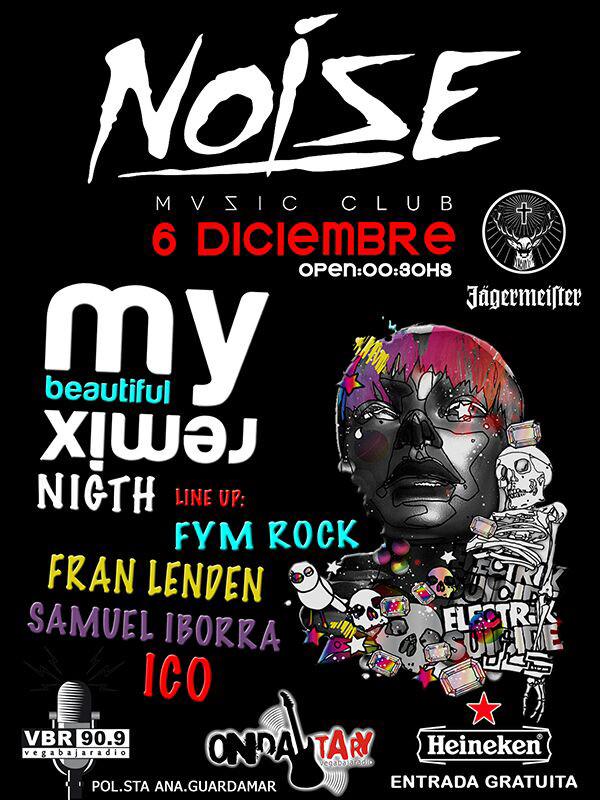 noisemuzic's tweet photo. Se acerca el sábado. #mybeautifulremix night http://t.co/LZrMSHD4dl