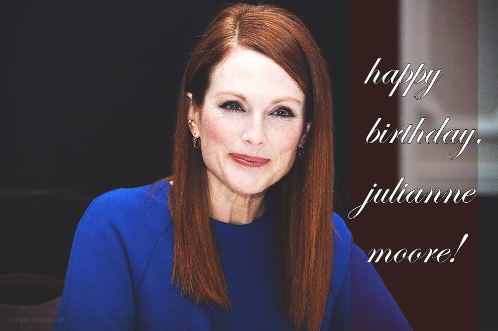 Happy birthday, Julianne Moore!:  