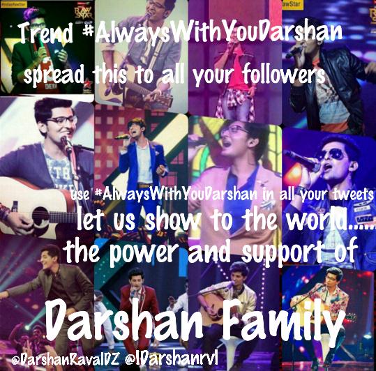 _shuttle_soul's tweet photo. Spread this pic worldwide,it should reach each n every member of darshan family @DarshanRavalDZ #AlwaysWithYouDarshan http://t.co/hSGc1PcEXy