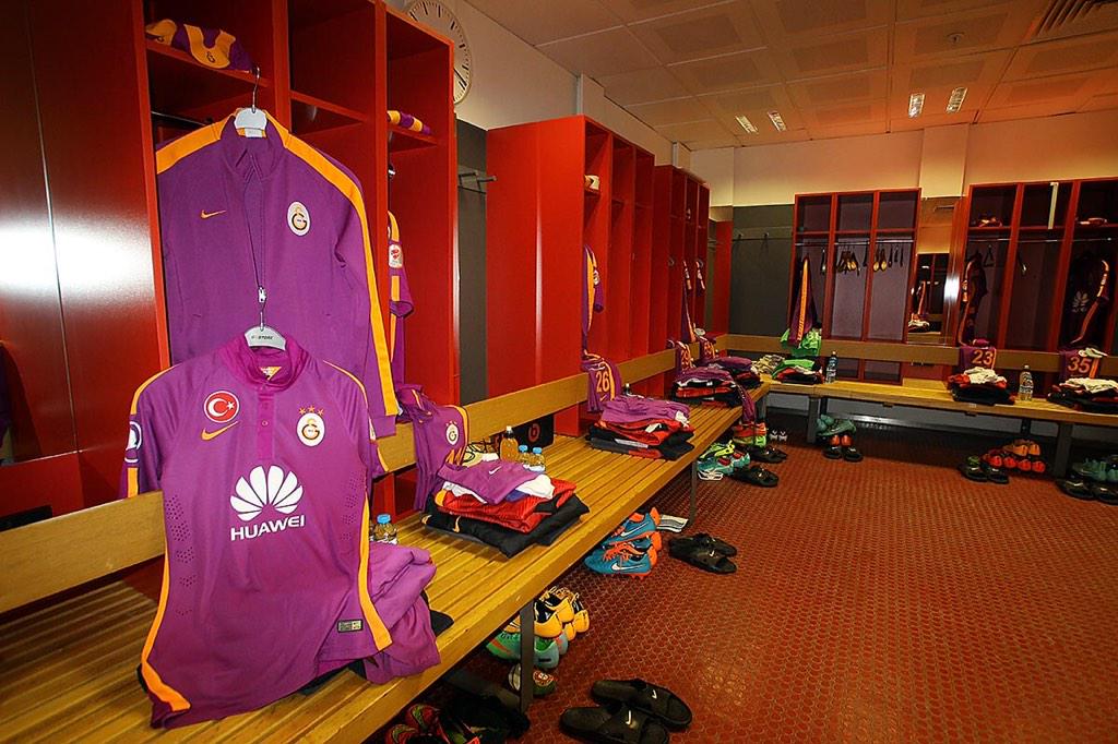 GalatasaraySK's tweet photo. FOTO | Soyunma odamız hazır! http://t.co/qvV8OMHLmK