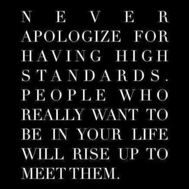 Never Apologize For Having High #Standards.

<a href="/10MillionMiler/">Wright Thurston</a> #quote #leadership #quotes #ziglar RT <a href="/ExcellencEffect/">Excellence-Effect</a>