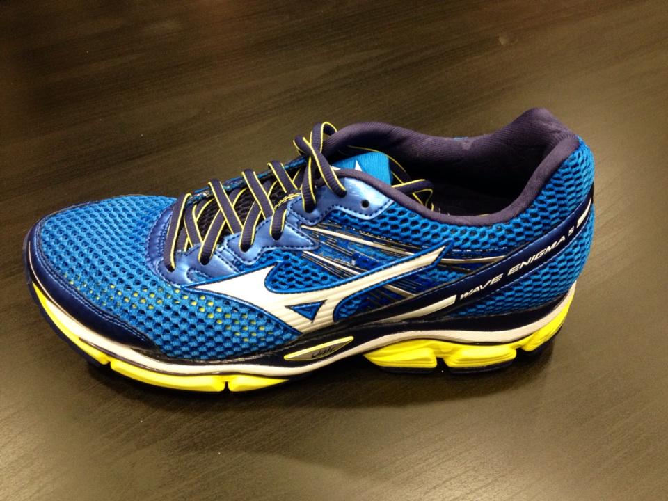 RWRTShoeGuy's tweet photo. Revealed at The Running Event: redesigned Wave Enigma- new foam, new wave plate, new upper for"float on clouds" feel. http://t.co/4WQMvfD9cJ
