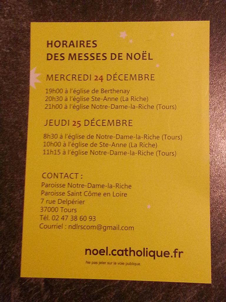 tityves37's tweet photo. Crèches interdites dans espace public mais large participation aux offices de la Nativité dans notre ville  #Tours http://t.co/aDgOqbfNQn