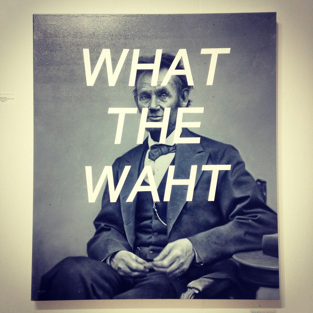 MaisonPerrierUS's tweet image. Wait...what? Shawn Huckins @hashimotocontemporary's booth @SCOPEartshow #PerrierLovesMiami #ArtBasel #ABMB14