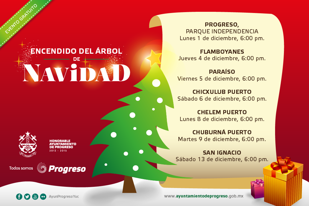 danielzacariasm's tweet photo. Acude con tu familia al encendido del árbol de navidad en tu comisaría: Calendario http://t.co/Zswx0NouYV