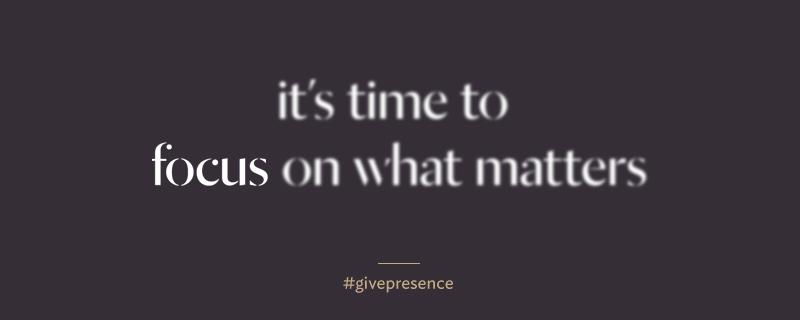 lululemon's tweet photo. It’s time to focus on what matters. #givepresence http://t.co/UCuEpvfHPc