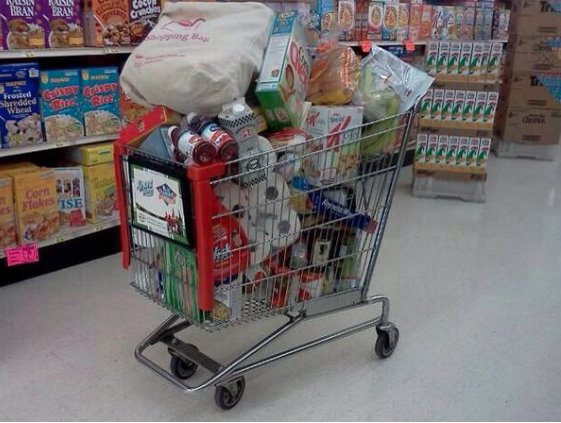 Moms be like: "I'm only getting two things"