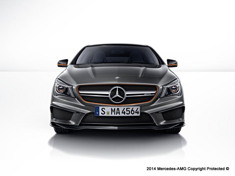MercedesAMG's tweet photo. The thrilling design of the limited-edition #CLA45AMG #ShootingBrake Orange Art Edition. Love it? http://t.co/Wr4ryMNDuv