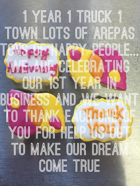 ALSF2013's tweet photo. Happy 1st Anniversary Arepa!!! http://t.co/Dd7ILxsIOX