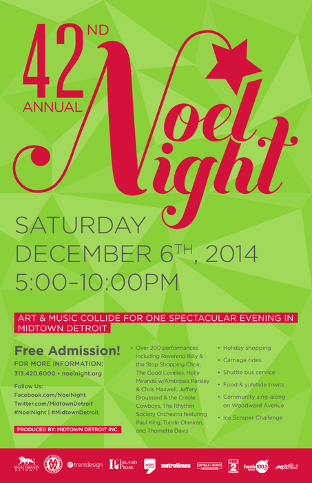 LittleTrendstar's tweet photo. For all of our #Detroit fans, #noelnight is happening Dec. 6! We will be setting up #shop there- come by &amp; say hello! http://t.co/FsVzji3PhS