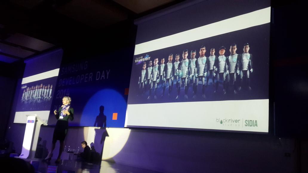 El estudio black river de brazil en el #SamsungDevDay Bogota 2014