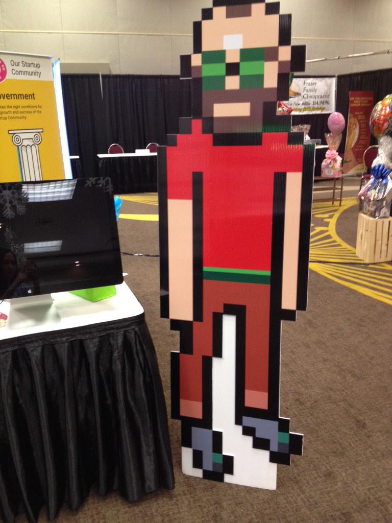 kicpeople's tweet photo. Selfie with our guys at #Connect2014 and maybe there will be a prize up for grabs! #Kamloops http://t.co/ucgY2I1USP