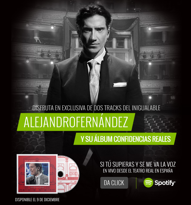 UMusicMexico's tweet photo. Se me va la voz y Si Tú Supieras @alexoficial en exclusiva @SpotifyMexico #ConfidenciasReales http://t.co/mvh7eU37Hr http://t.co/KO4WIRF5qh