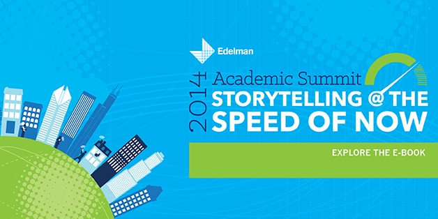 EdelmanPR's tweet photo. Explore our #2014AcademicSummit E-Book for insight on what lies ahead for the future of #PR: http://t.co/FASYYKPGiq http://t.co/WEZ5vJ3X6x