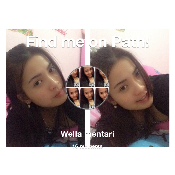 wellamentari's tweet photo. Find me on #Path now! Go to: http://t.co/QD85tBmrP6! #thepersonalnetwork http://t.co/z7DO3W9DSr
