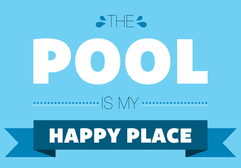 TheBackyardPool's tweet photo. Itʼs crystal clear that the #pool is MY happy place. RT if you agree! http://t.co/g5H7pGf4na