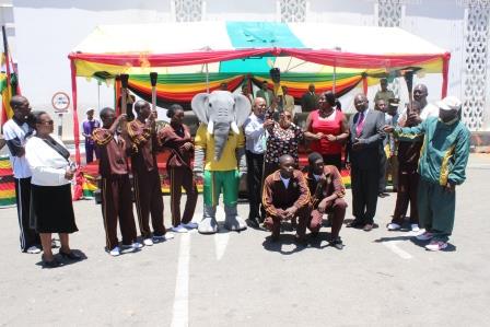 region5games's tweet photo. The Bulawayo Provincial Torch Relay (held today) in pictures: http://t.co/x85PvfHoIW