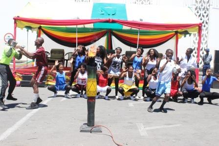 region5games's tweet photo. The Bulawayo Provincial Torch Relay (held today) in pictures: http://t.co/x85PvfHoIW