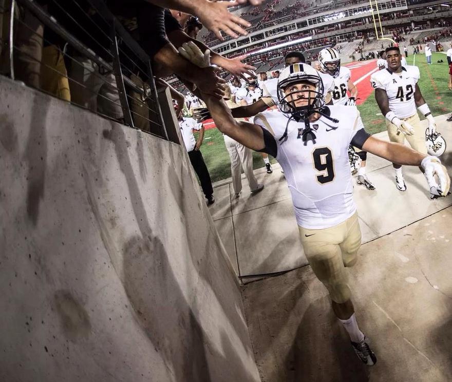 UCFGauntlet's tweet photo. We have many things to play for tomorrow night in Greenville.
Maybe none bigger than number 9 #WinForJJ http://t.co/LNZxKXSqgq