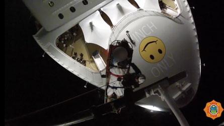 VIDÉO -  Sauvetage impressionnant à bord d'un bateau de croisière à Miami bit.ly/12nCz8C