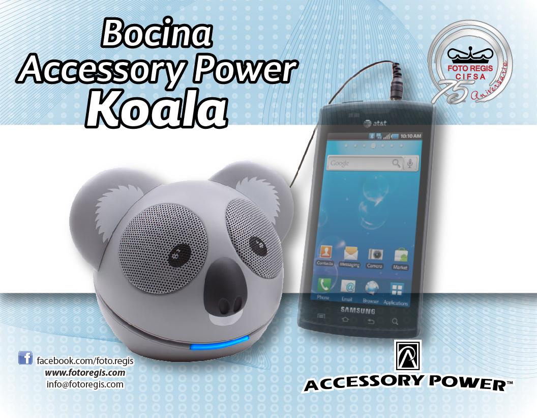 fotoregiscifsa's tweet image. #ACCESSORYPOWER Bocinas Koala Usalas para: PC, tablets, MP3, smarthphone, laptop, control de volumen e interruptor.