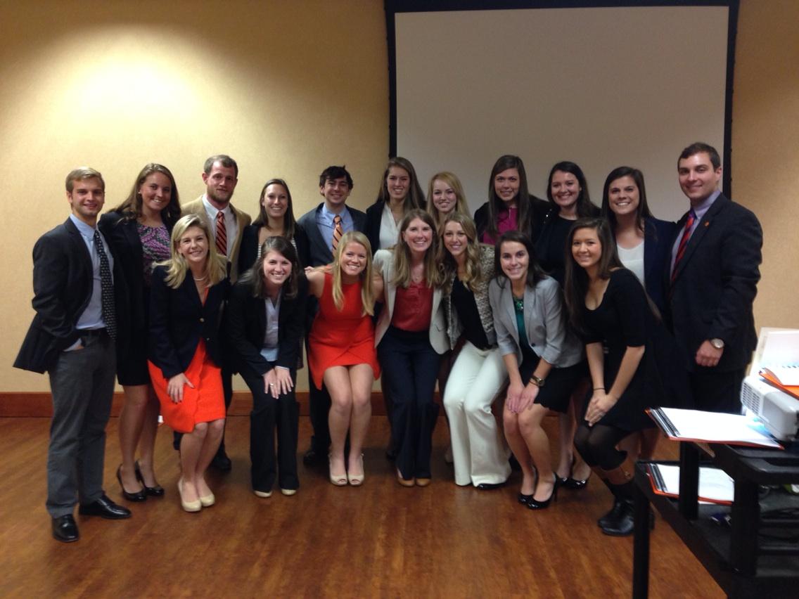<a href="/ClemsonPrez/">Clemson President</a> We missed you today! So thankful for this group. You make my job so easy! #clemsongaveme best students