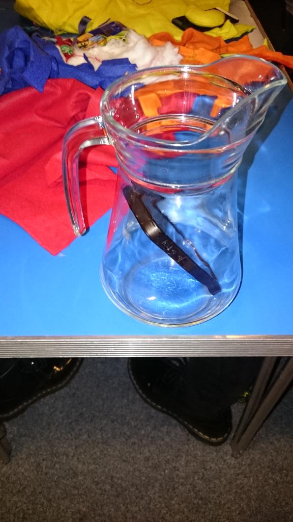 Outside the box thinking to amplify the Christmas tunes!