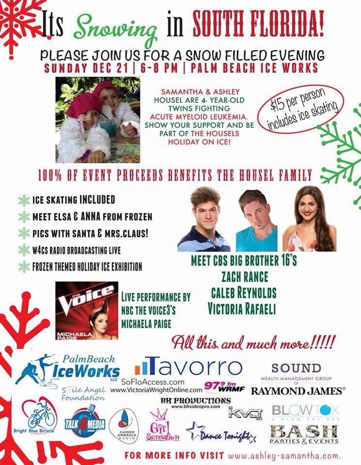 sofloaccess's tweet photo. #PrayersForAshley this Holiday Season. #SoFloAccess excited to attend and sponsor event! http://t.co/FhIDfNoKJs