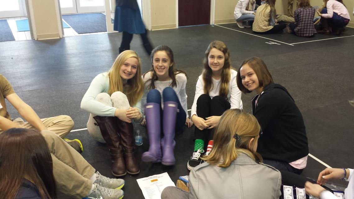 LBMS Students participating in team building activities at the Youth Summit for 8th graders <a href="/CROYALFLB/">CROYA</a>