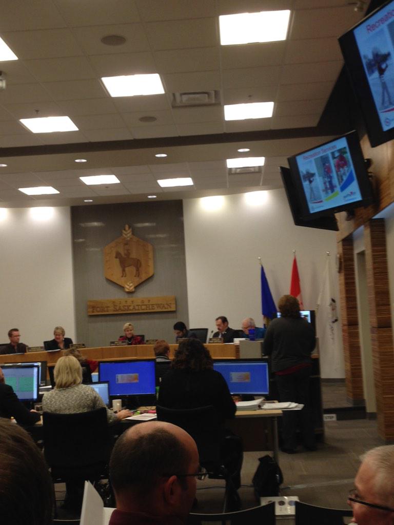 FortSaskRec's tweet photo. Recreation budget being presented today at @CityFortSask City Council budget deliberations #fortsaskrec #fortsask http://t.co/2JBtU6jNPZ