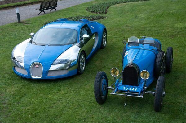 Bugatti... İlk ve son hali.