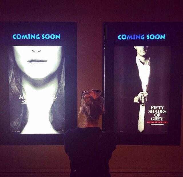 50ShadesSayings's tweet photo. #SamTJohnson: "COMING SOON
#FiftyShades"
She's like "Oh Yes! wait until you see the movie, it will blow your mind" ๐ http://t.co/DbFhc0L4Hy