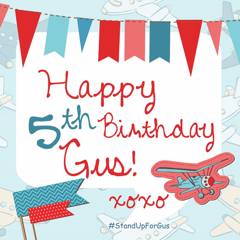 StandUpForGus's tweet photo. It's the season of giving donate $5 today in honor of Gus' 5th birthday!
https://t.co/KcqSdyMj6P
#sharedparenting http://t.co/ED6LYITruy