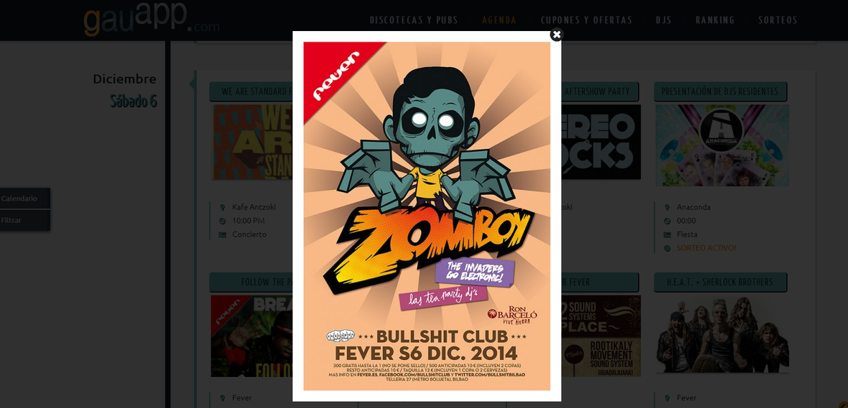 gauapp's tweet photo. Sorteamos 2 entradas para que la líes con los @Followthepartys @BreakersClubBI,#DubFever y los #zombies!RT y FOLLOW! http://t.co/hIeJsbGBG9