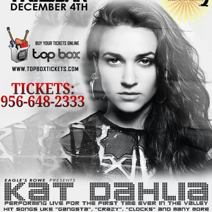 rgvnrg's tweet photo. @KatDahlia LIVE TOMROW NITE AT #TRIBAR! TICKETS AT 956-648-2333 NOW! DONT MISS OUT! #RGVNRG #RGVLIVE #RGVCLUBS http://t.co/w0nMZLOPyp
