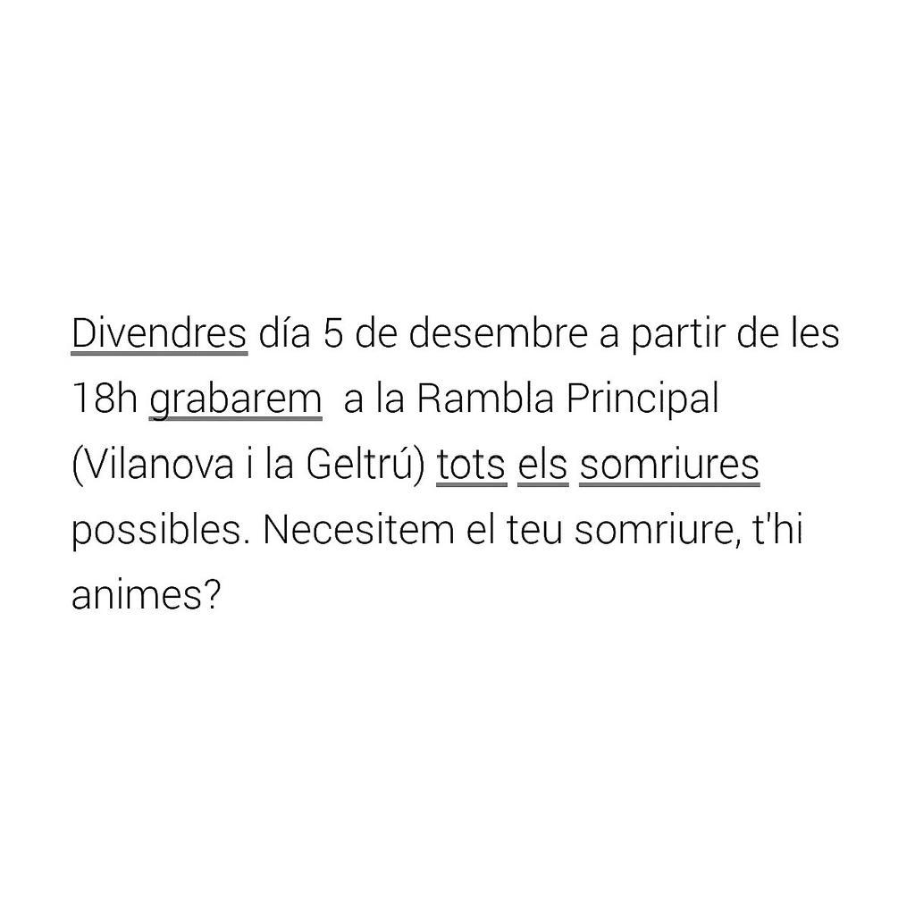projectesomriu's tweet photo. RECORDEM>>>>>>>>>>> #ProjecteSomriu http://t.co/sxxy1UG9xu