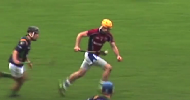SportsJOEdotie's tweet image. VIDEO: The Messi of West Waterford u21 B hurling scores goal of the year contender bit.ly/1zRY6Br