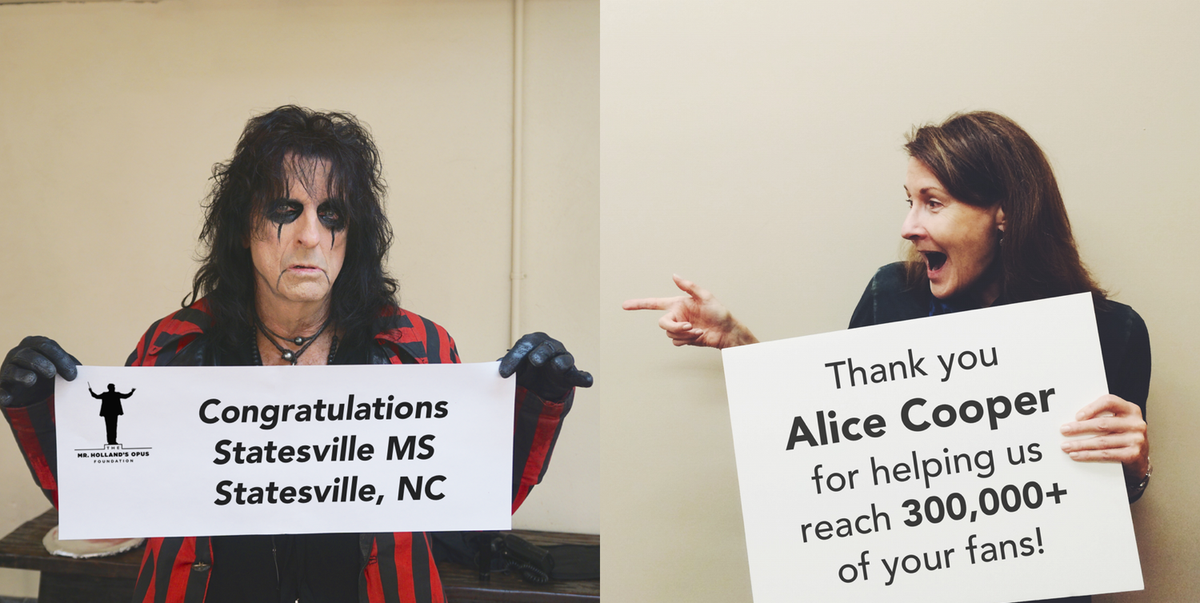 #ThankYou #mhopus #alicecooper #givingtuesday