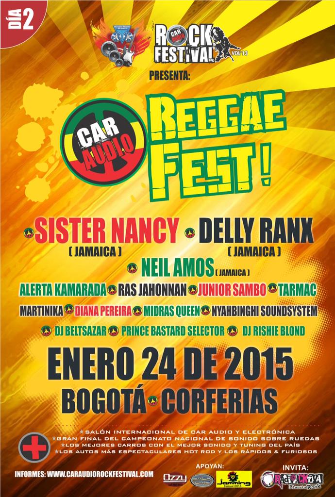 javieralerta's tweet photo. AK está el cartel del 24 de Enero #CarAudioReggaeFest artistas invitados DE LUJO!!! PASEN LA VOZ http://t.co/xg885PoPls