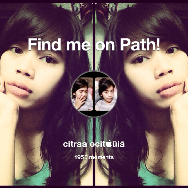 tocista's tweet photo. I've shared 1,953 memories with my friends on #Path - see them now at http://t.co/TRFpwoD5nV! #thepersonalnetwork http://t.co/TvyKkECuQk