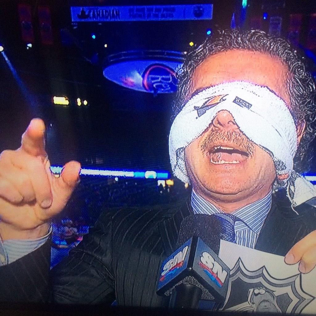 behindthegenes's tweet photo. Last time I was blindfolded it ended in a pregnancy scare. Thankfully this time the octane girls are busy warming up. http://t.co/GsDZESF3eq