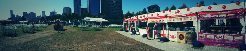 Night 9 at #noodlemarkets tonight, 4pm-10pm. Find us on Lower and Middle Terrace for handmade Yum Cha #Goodfoodmonth