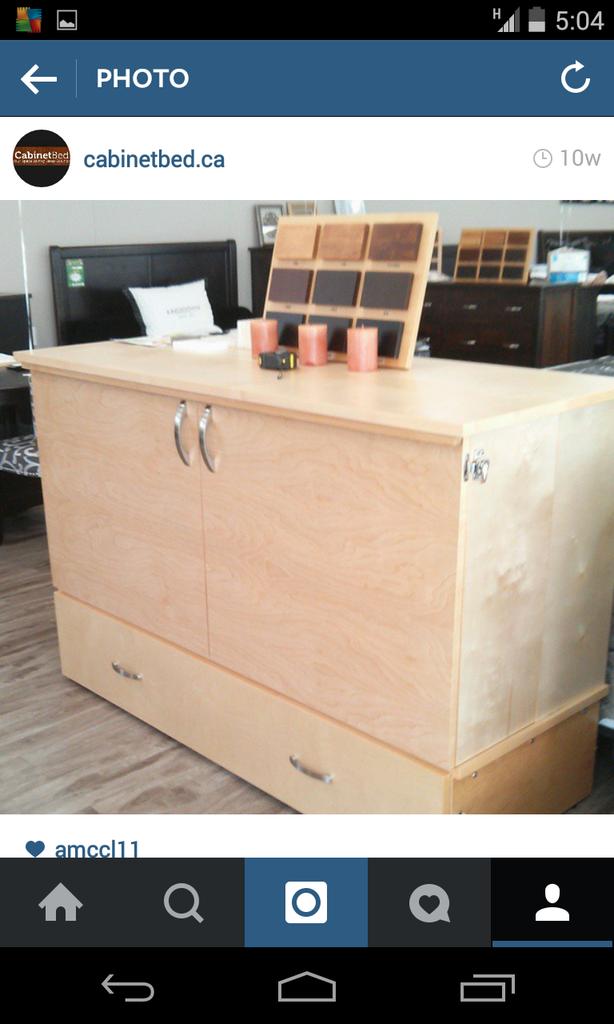 #thunderbay #ontario #brandsource #retailpartners #cabinetbed #spacesaver has arrived. #madeincanada
