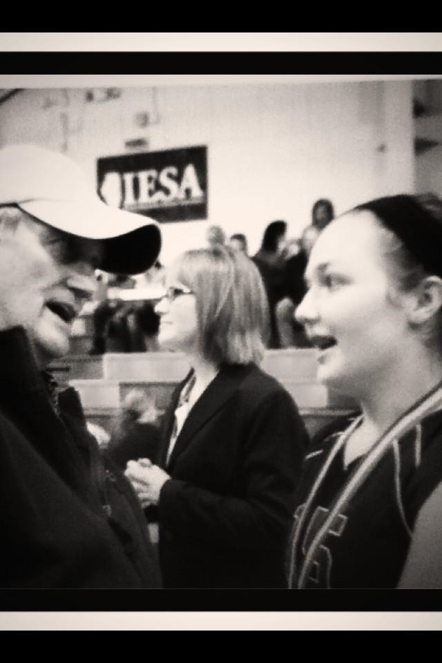 Happy Birthday Grandpa! Thanks for always making it to my games and giving me advice! I ❤ you!