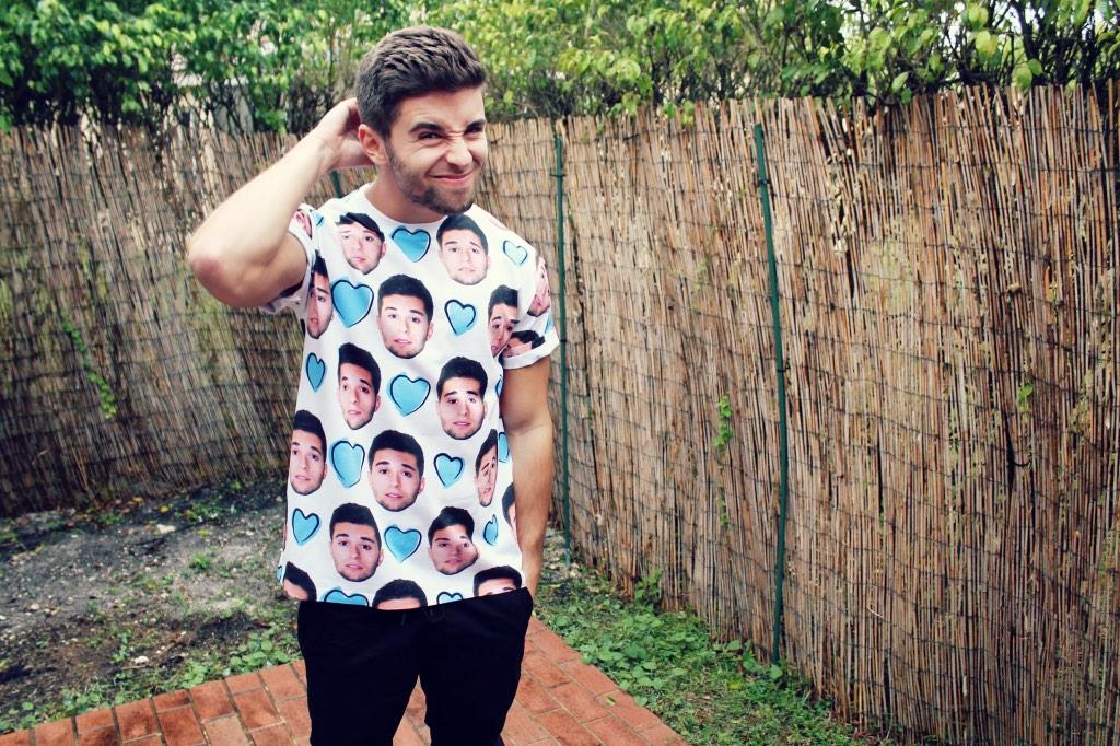 Lol this is my "are you sure I'm not gonna lose all my followers if I post a picture in this shirt" face