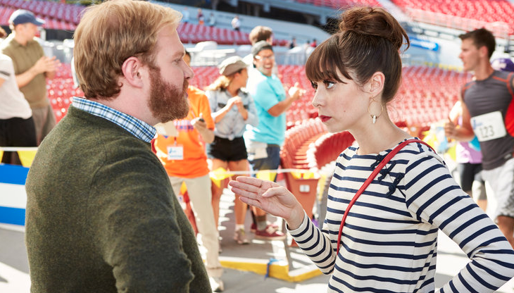 Pretty sure Zelda is telling Stu to march home and watch last night’s #AtoZ on demand.